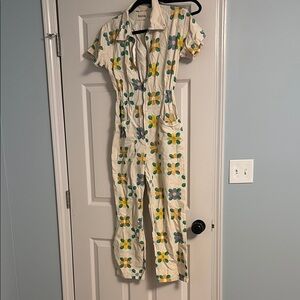 Noble Prairie Print Utility Jumpsuit - size XS